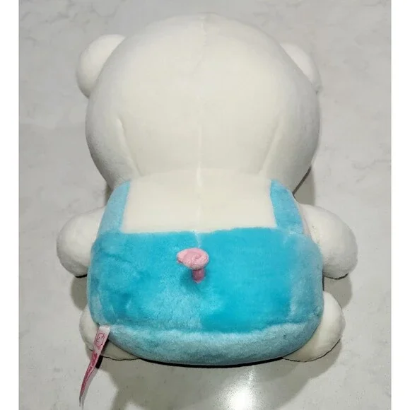 Hannari Tofu Japanese Pig Plush 13" Stuffed Animal Tofo Large Plushie Prize RARE - Picture 2 of 9